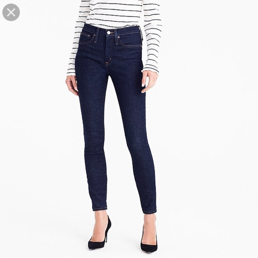 J. Crew Toothpick Ankle Jeans, Size 28